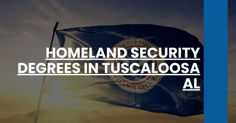 Homeland Security Degrees in Tuscaloosa AL Feature Image