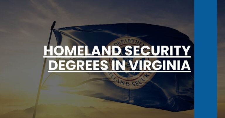 Homeland Security Degrees in Virginia Feature Image