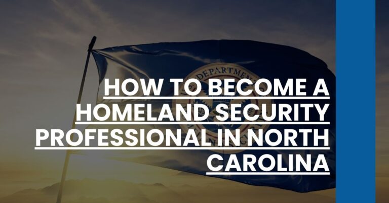 How to Become a Homeland Security Professional in North Carolina Feature Image