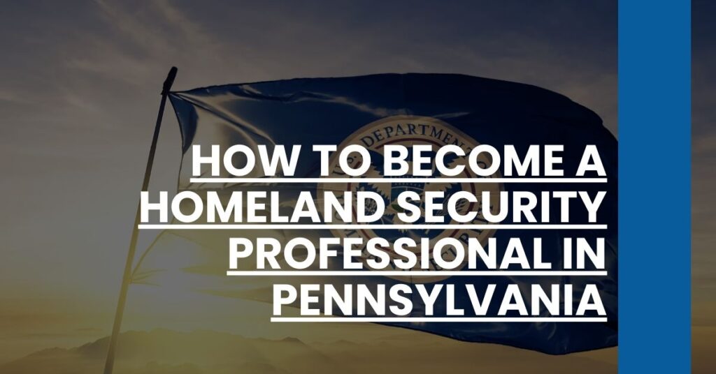 How to Become a Homeland Security Professional in Pennsylvania Feature Image