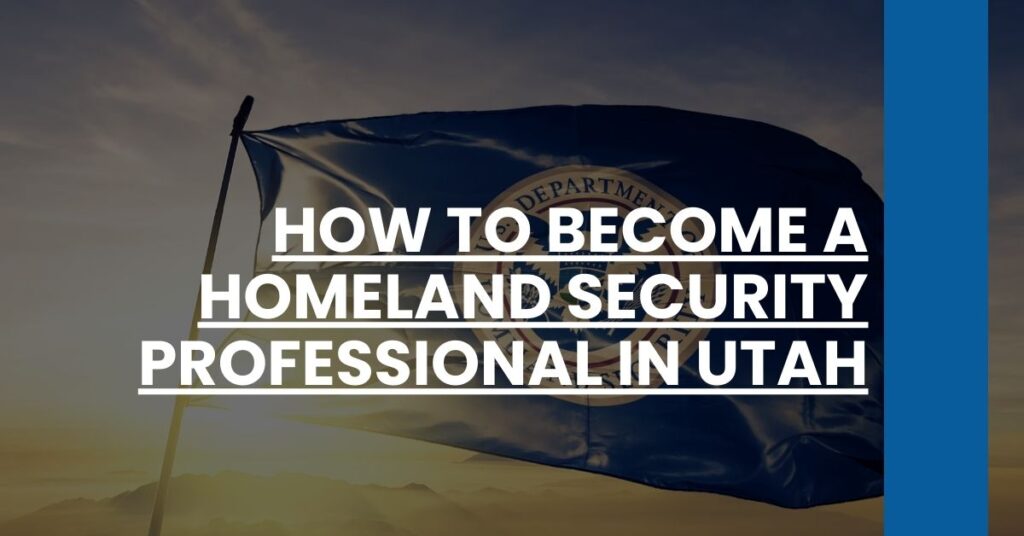 How to Become a Homeland Security Professional in Utah Feature Image