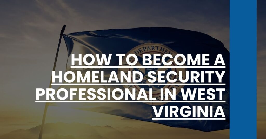 How to Become a Homeland Security Professional in West Virginia Feature Image